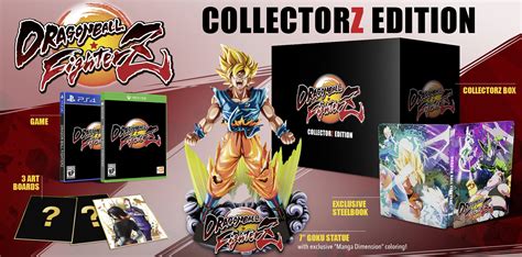 dragon ball z fighterz collector's edition